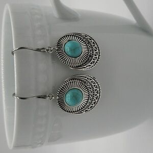 372- Handmade Boho Dangle Earrings NWT